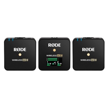 Беспроводной комплект Rode Wireless GO II + держатель для репортера Interview Go