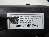 фото thumb №8, Блок керування кондиціонера opel оригінальний номер 98221492yx