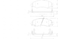 фото thumb №8, Гальмівні колодки гальмівний. opel agila 00-