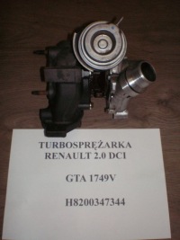 Купити Турбонагнітач renault 2.0 dci m9r gta1749v, фото thumb