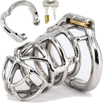 Stalowy Pas cnoty Chastity Belt klatka na penisa