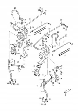 фото thumb №13, 05a145721g турбіна ліва +регулятор g-14 q7 4l 6.0