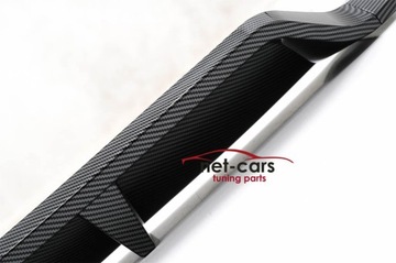 фото thumb №9, Спойлер накладка пороги bmw x7 g07 m набір карбон s