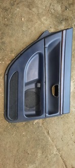 фото thumb №1, Volvo s80 i обшивка дверь левый задняя кожа czarna