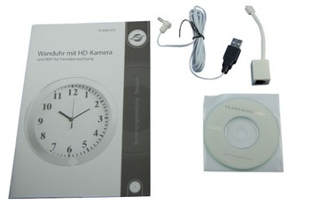ЧАСЫ С WI-FI IP-КАМЕРОЙ ОБНАРУЖЕНИЕ ДВИЖЕНИЯ И ЗВУКА