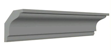 Лента потолочная лепная XPS F-4 100х100мм