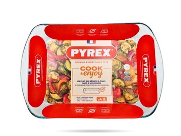 Посуда из термостойкого стекла 35 x 23 см, 2,7 л Cook & Enjoy PYREX