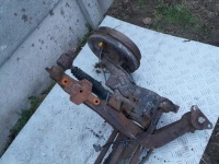 фото thumb №8, Citroen xsara picasso i 98-06 1.8 16v комплектная oś задняя балка abs / тормозные барабаны