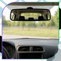 фото thumb №10, Дзеркало заднього виду автомобільні внутрішні універсальні na присоска середні