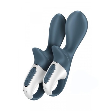 SATIFYER Air Pump Booty 2 темный анальный вибратор