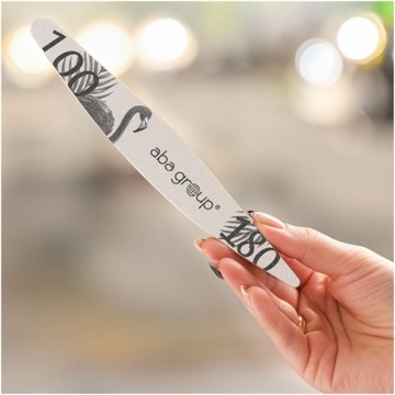 Пилочка для ногтей Wings 100/180 в фольге Aba Group