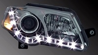 фото thumb №3, Vw passat b6 3c 05-10 лампы фары led хром