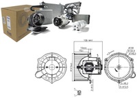 фото thumb №1, Вентилятор вентилятор hyundai accent ii getz 1.1-1.6 01.00-12.10