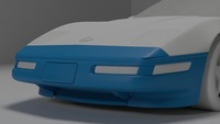 фото thumb №1, Chevrolet corvette c4 бампер передній