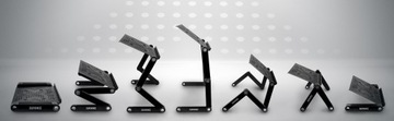 Duronic DML121 Подставка для ноутбука, стол, черный