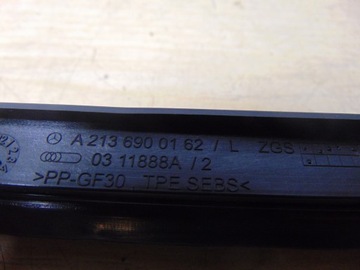 фото thumb №13, Планка бокова накладка ліва перед mercedes w213