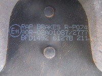 фото thumb №5, Alfa romeo 159 i 1.9jtdm скоба супорт гальма перед праві