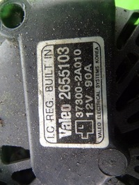 фото thumb №8, Kia picanto 1.1 crdi генератор 373002a010