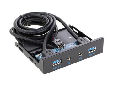 Передняя панель Передняя панель 2x USB3.0 + 2x Audio 20Pin 3.5