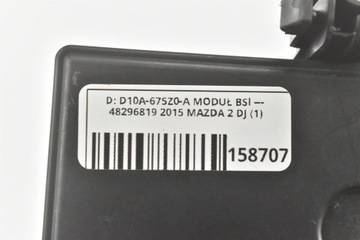 фото thumb №12, Модуль блок керування bsi mazda cx3 d10a-675z0-a