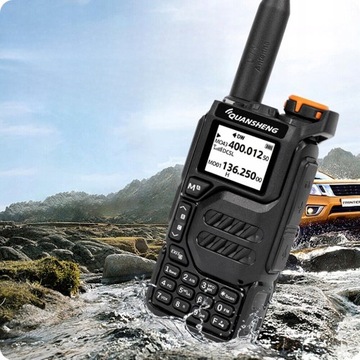 РАДИОТЕЛЕФОН QUANSHEN UV-K5 КОРОТКОВОЛНОВЫЙ СКАНЕР