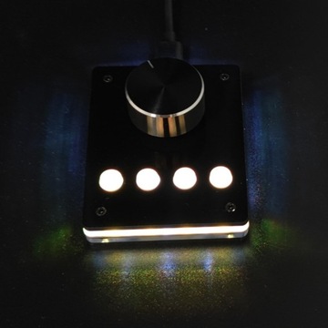 Klawiatura z kontrolerem głośności USB, Simple White
