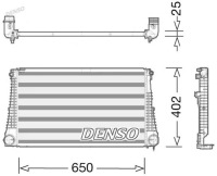 Радиатор воздуха интеркулер dit06003 denso Цена, фото thumb