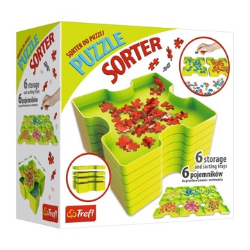TREFL Сортировщик-головоломка | Коробочки-пазлы |6 шт.
