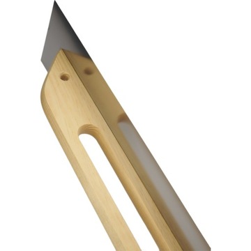 RAJBERKA NIERDZEWNA, UCHWYT DREWNO 13 cm x 58 cm