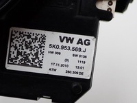 фото thumb №9, Рулевой/подрулевой переключатель лента комбинированный 5k0953501bf vw touran i ii 1t 11r