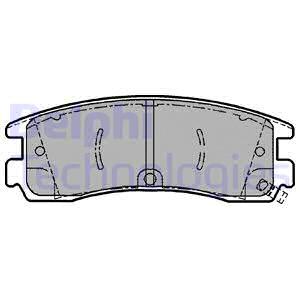 фото thumb №2, Тормозные колодки тормозные зад chevrolet impala 3.4 v6 3.8