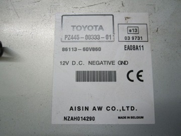 фото thumb №6, Toyota avensis t27 iii 10r радіо cd pz445-00333-01 86113-60v860