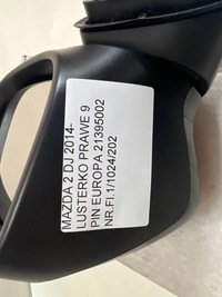 фото thumb №11, Mazda 2 dj 2014- дзеркало праве 9 pin 9pin електричний asystenteuropa