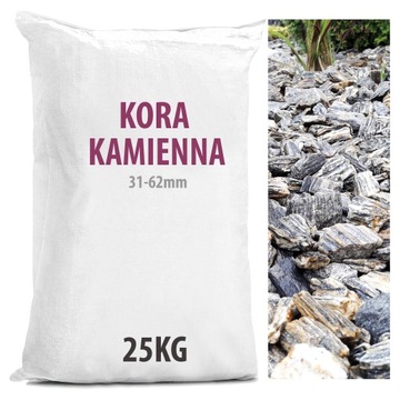 Камень садовый КАМЕННАЯ КОРА Гнейс большой 25 кг