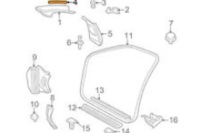 Bmw 3 e46 захист стійка a 51437902805 7902805 nowa оригінальна Зі Шроту, фото thumb