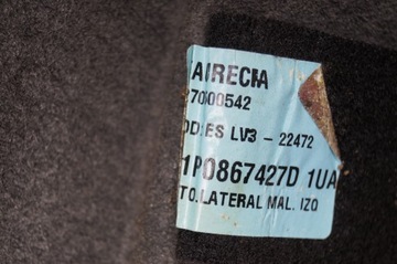 фото thumb №5, Боковина багажника левый seat leon ii 05-12r