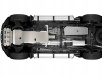 фото thumb №5, Защита двигателя коробки передач редуктор алюминиевая mitsubishi l200 05-15