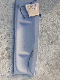 фото thumb №9, Полка задняя багажника skoda fabia i 1 4d chb чёрная