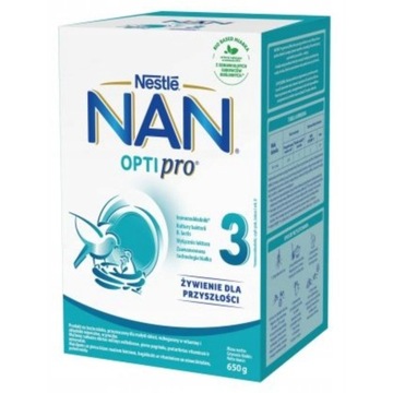6 модифицированных молочных продуктов Nestle NAN Optipro 3, 650 г