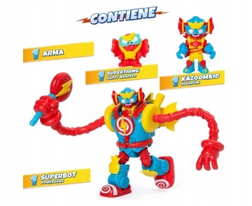 SUPER THINGS SUPERBOT POWER ARMS SUGARFUN ZINGS