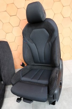 фото thumb №11, Bmw g30 м-пакет sport салон сидіння диван тунель обшивки з підігрівом 20 km