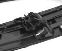 фото thumb №10, Решітка радіатора бампера do vw polo vi 2017- 2g0853665g ліва чорний матовий текстура