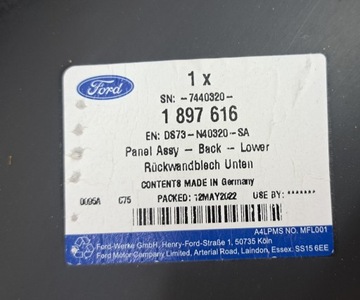 фото thumb №8, Ford mondeo mk5 2014- pas задній зад стіна