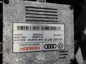 фото thumb №9, Audi a6 s6 c7 4g0 рестайлінг 14-18 повний led лампа права перед eu комплектна 034h