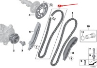 фото thumb №8, Набір ремонтний ланцюга розподільного валу bmw 1 f20 11318590950 оригінальний