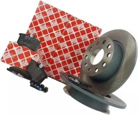 фото thumb №1, Febi тормозные диски+ тормозные колодки задняя vw golf v vi plus 255mm