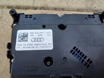 фото thumb №8, Панель управление переключатель mmi audi a4 b9 8w eu