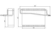 фото thumb №8, Випарник nissens 92271 6450r4