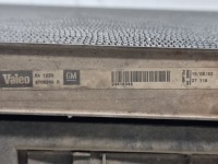 Радиатор воды 24418343 + вентилятор 24410989 opel vectra c 2.2b 108kw 03r Оригинал, фото thumb