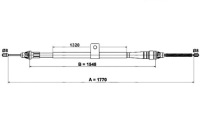 фото thumb №1, Ate 24.3727-1745.2 cięgło, гальмо стояночний